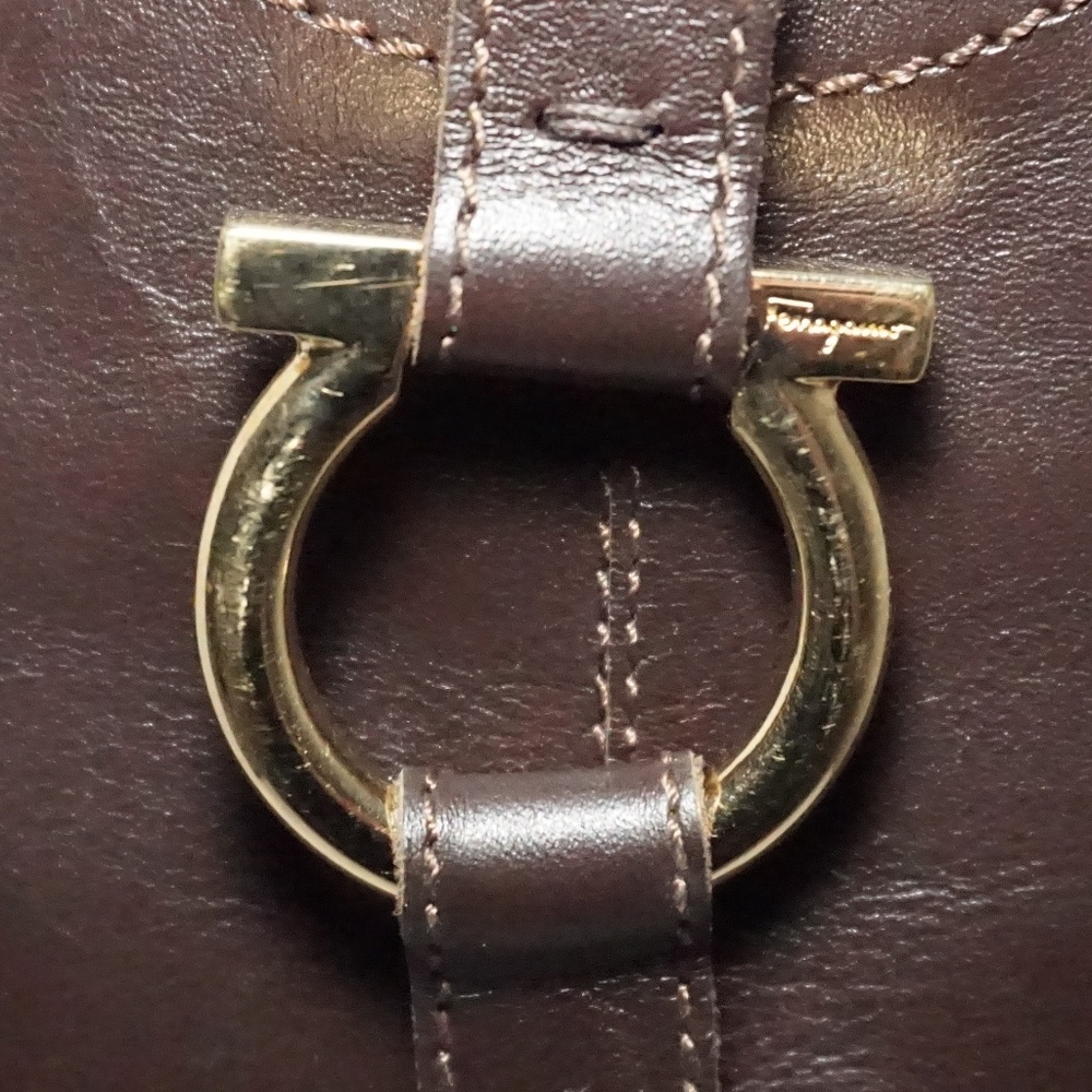 Salvatore Ferragamo Gancini Knee High Riding Boot - Picture 5 of 8